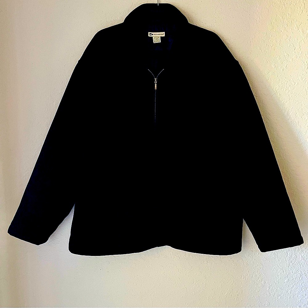 Wilke Rodriguez Wool Cashmere Zip Up Heavyweight Lined Bomber Jacket Cozy Soft